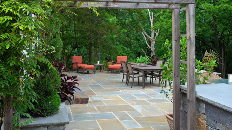 Decorative Concrete Patios in Huntersville, North Carolina